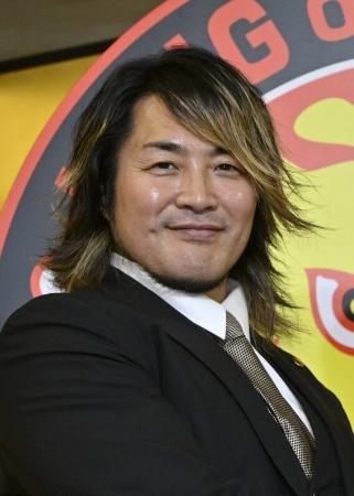 <p>　新日本プロレスの棚橋弘至社長</p>