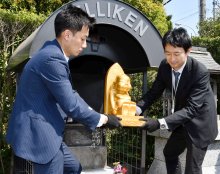 運河の誘客役２代目に　ビリケン像壊され、修復　流山の歴史遺産　【回顧２０１８年取材メモから】