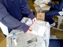 「しくみ」学び新聞作成　市原中学校（市原市）　【ＮＩＥ報告　千葉県内実践校の取り組み】（５）