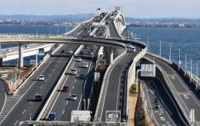 アクアライン変動料金２２日から試行　土日祝日の上り線、ピーク時は普通車１２００円に