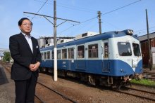 乗客増へエンタメ化 　副業好調、社長自ら広告塔　苦難越え走るローカル鉄道（上）　【銚子電鉄　開業１００年】