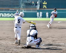 憧れ舞台「圧倒された」　木更津総合ナイン甲子園練習　４日抽選会　第１０６回全国高校野球
