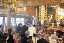 紀州出身の先祖しのぶ　漁業、しょうゆ醸造業で地域貢献　銚子「木國会」法要