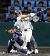 市船橋、反撃届かず　第１０７回全国高校野球選手権大会