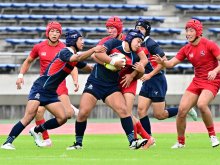 八千代松陰、一矢報いる　全国高校ラグビー千葉県大会　第１地区決勝