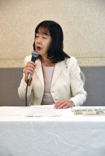 成果前進へさらに汗を　平山富子氏（６６）無現（１）　【多古町長選　立候補者の横顔】