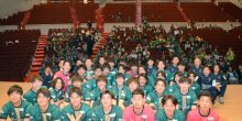 新たなステージ飛躍誓う　ＶＯＮＤＳ市原、ＪＦＬへ出陣式　同時昇格のレディースも決意