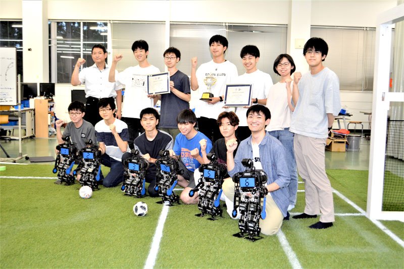 ロボットサッカー　千葉工大チーム世界一　７年ぶり、学生の工夫結実