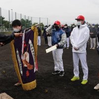 ６チーム出場リーグ戦開幕　昨シーズン表彰式も　【市原市早朝野球協会】