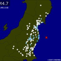 【速報】また関東・東北で地震　Ｍ4.7　埼玉から岩手まで広く揺れる　震源は福島県沖　地震が及んだ地域人口770万人
