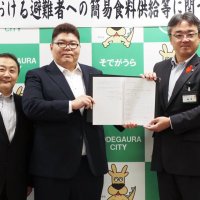 災害時に温かい食事提供　袖ケ浦市とキッチンカー組合協定