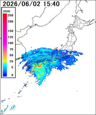 全国雨雲レーダ